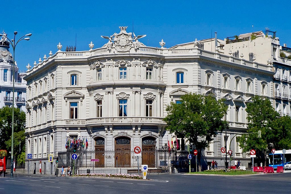 Madrid's Palacio de Linares, Spain