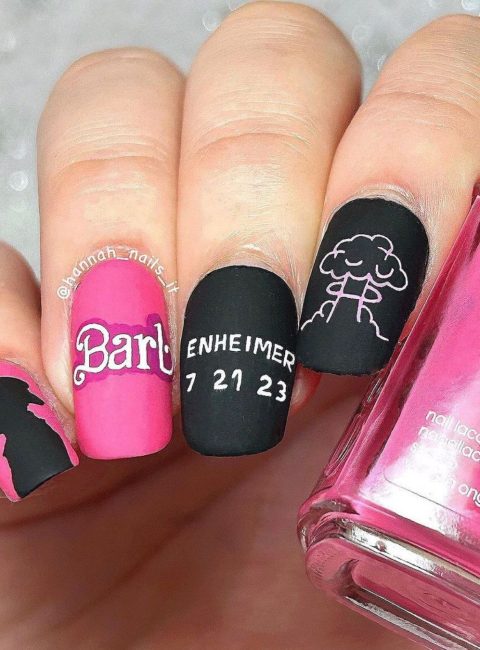 Pink Nail Art Ideas