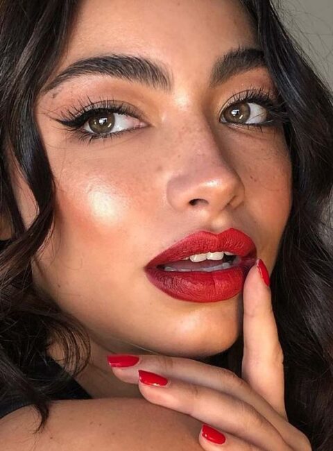 Rеd Lipstick Looks