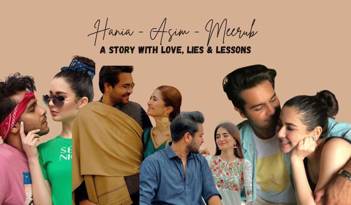Hania Amir, Asim Azhar, Meruub Ali